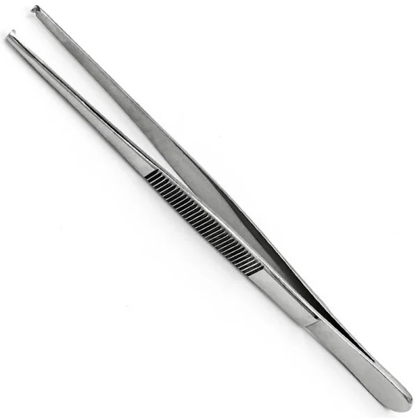 PI-03-1016. Пінцет хірургічний, 1/2 зуба, 150 мм х 2,5 мм. PARADISE.